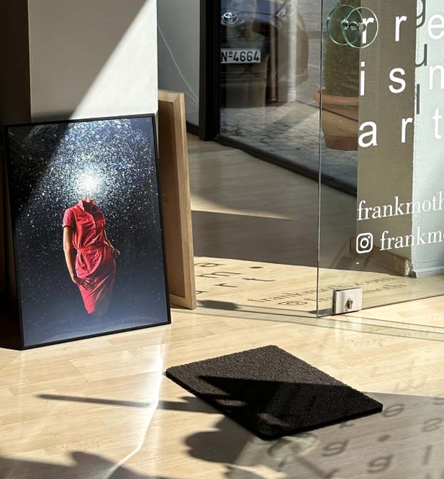 Ingelijst kunstwerk van Frank Moth